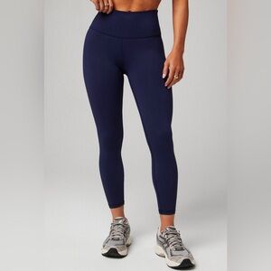 Fabletics Navy Blue Leggings ⅞ high waisted